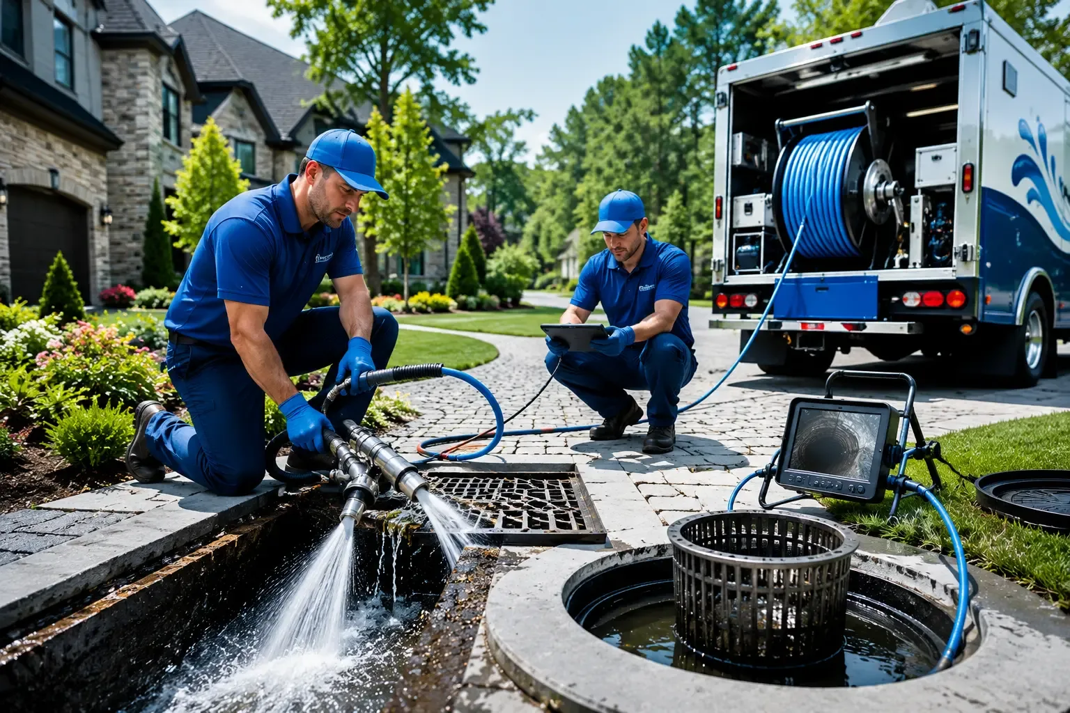 Local outdoor drain cleaning professionals in Waterman, IL