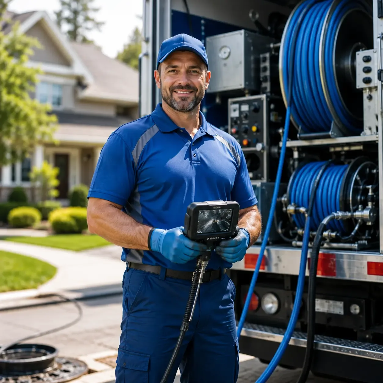 Local outdoor drain cleaning specialists in Waterman, IL